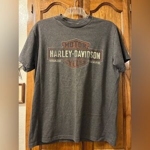 Harley-Davidson Charcoal Tee with Logo